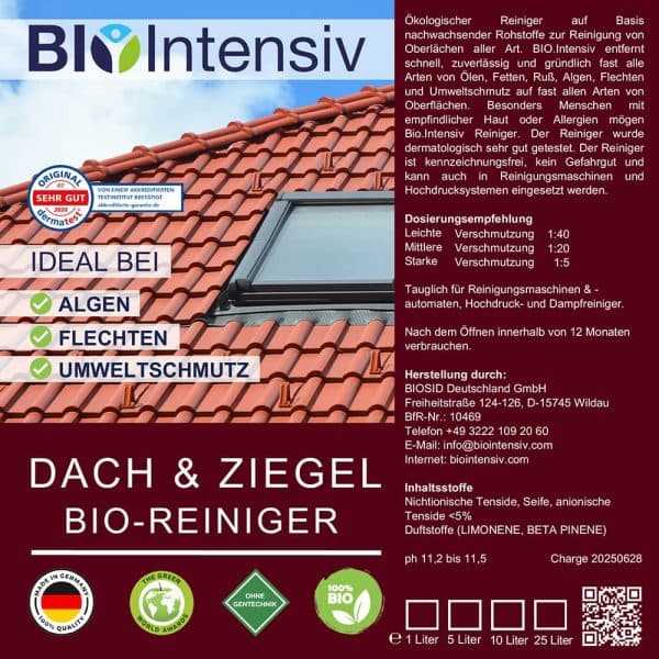 Dach- und Ziegel Reiniger Hochkonzentrat - Bild 2