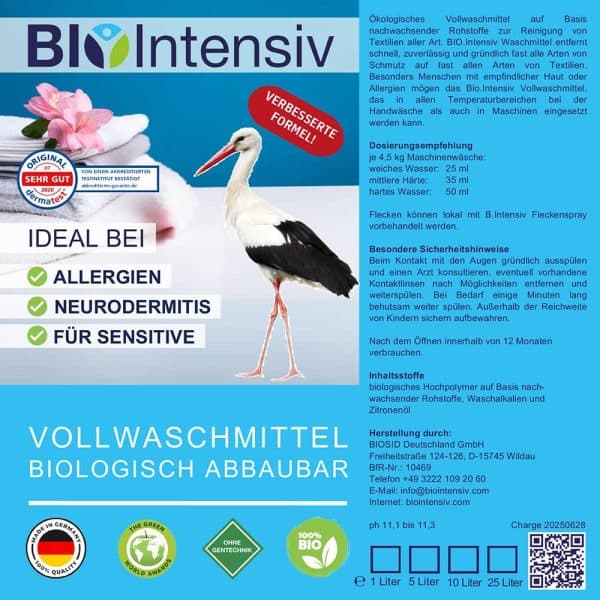 BIO.Intensiv Vollwaschmittel - Bild 2